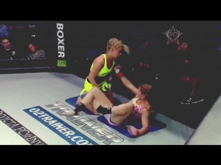 anatomy paint: mma  paige vanzant - “12 gauge highlights” big ass